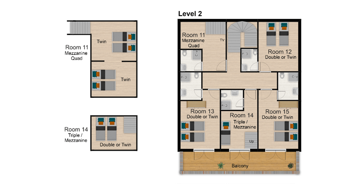 Coeur des Brevieres Tignes Floor Plan 3