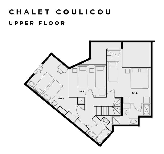 Chalet Coulicou Les Arcs Floor Plan 2