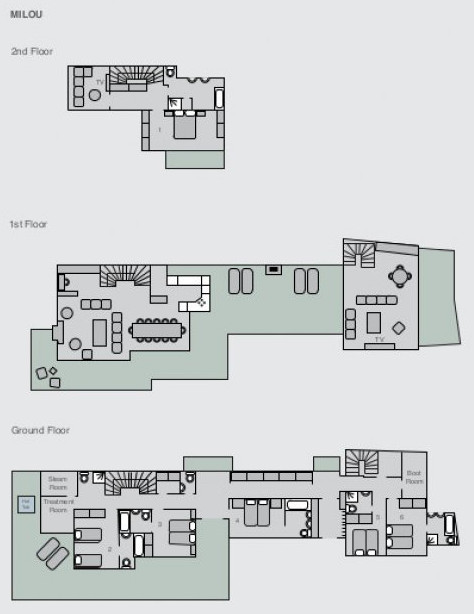 Chalet Milou Verbier Floor Plan 1