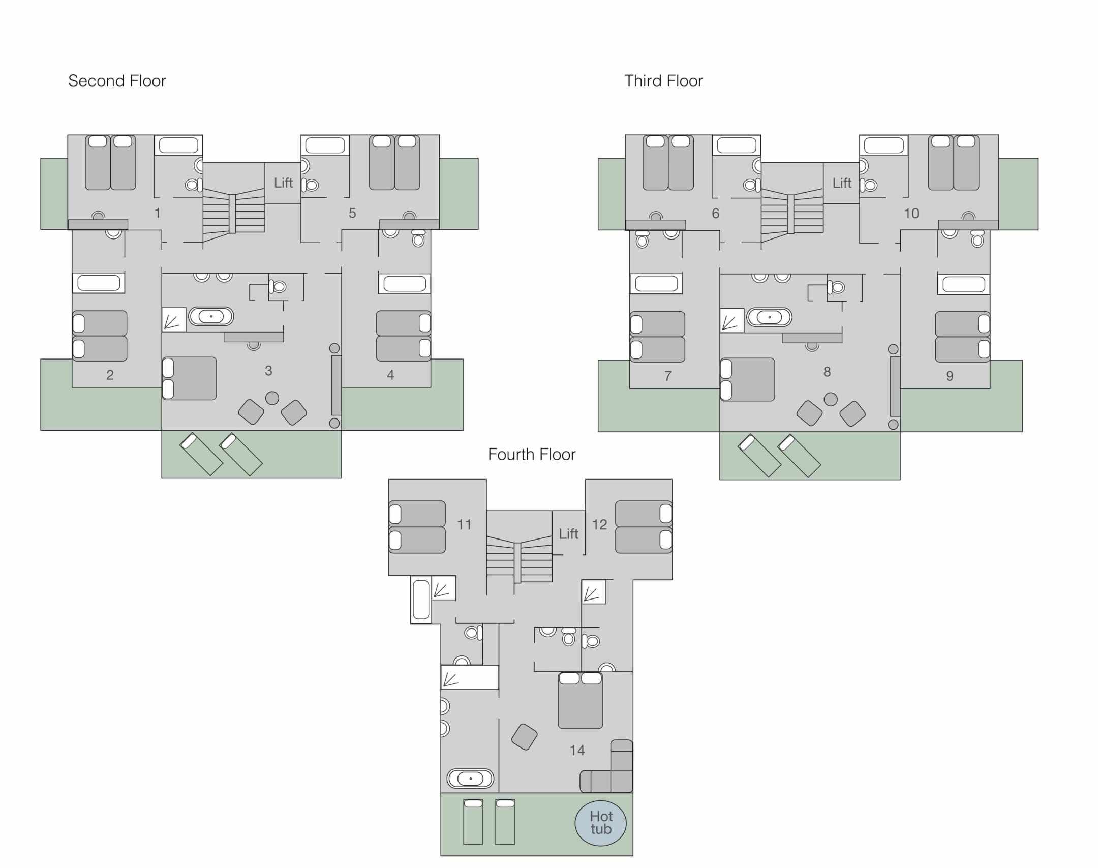 No. 14 Verbier Floor Plan 1