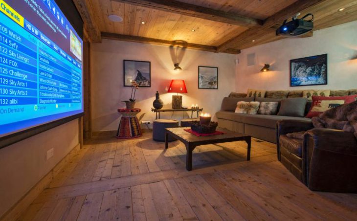 Chalet Nyumba, Verbier, Cinema Room