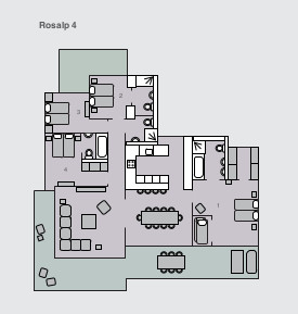 Chalet Rosalp 4 Verbier Floor Plan 1