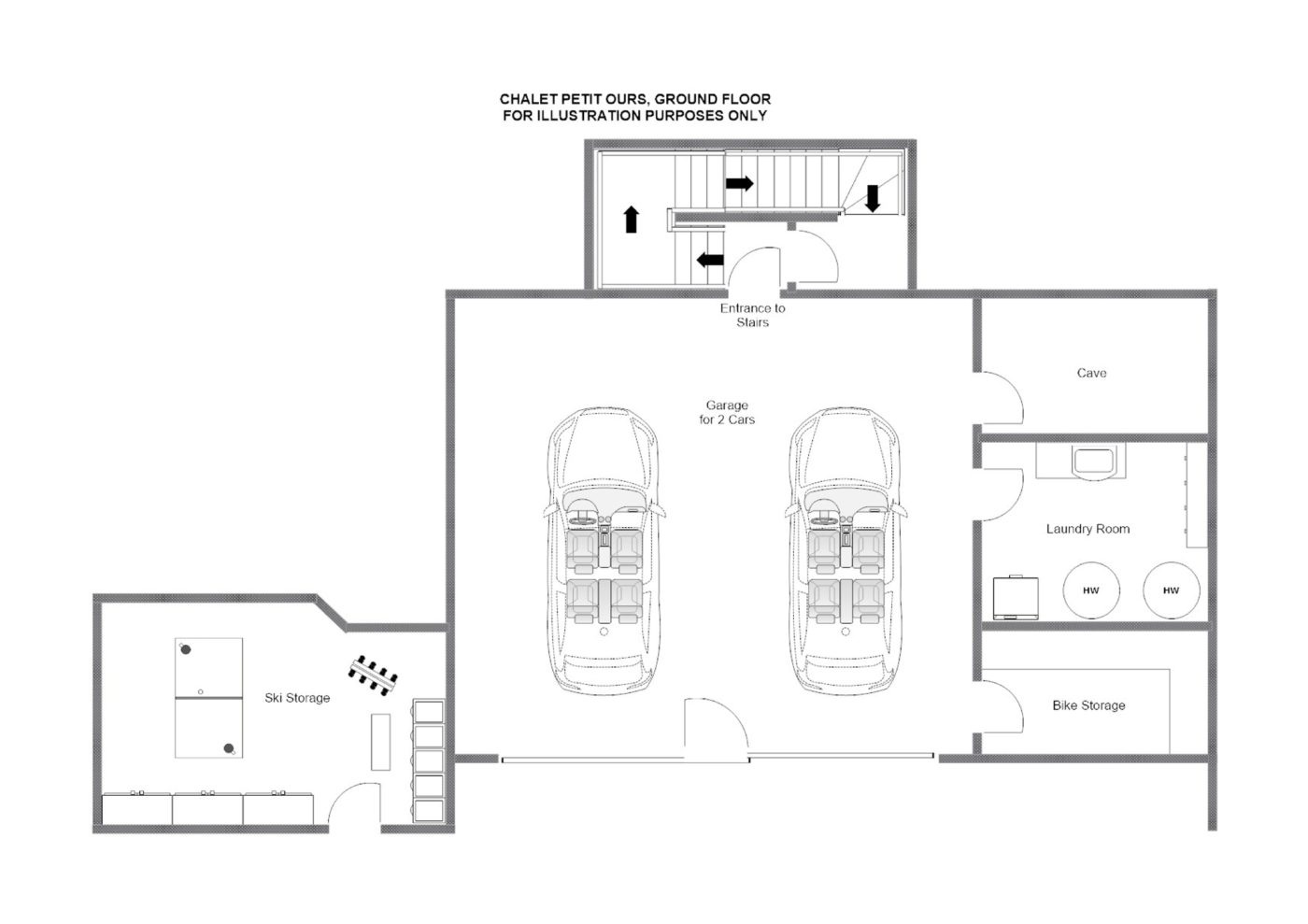 Chalet Petit Ours Verbier Floor Plan 4