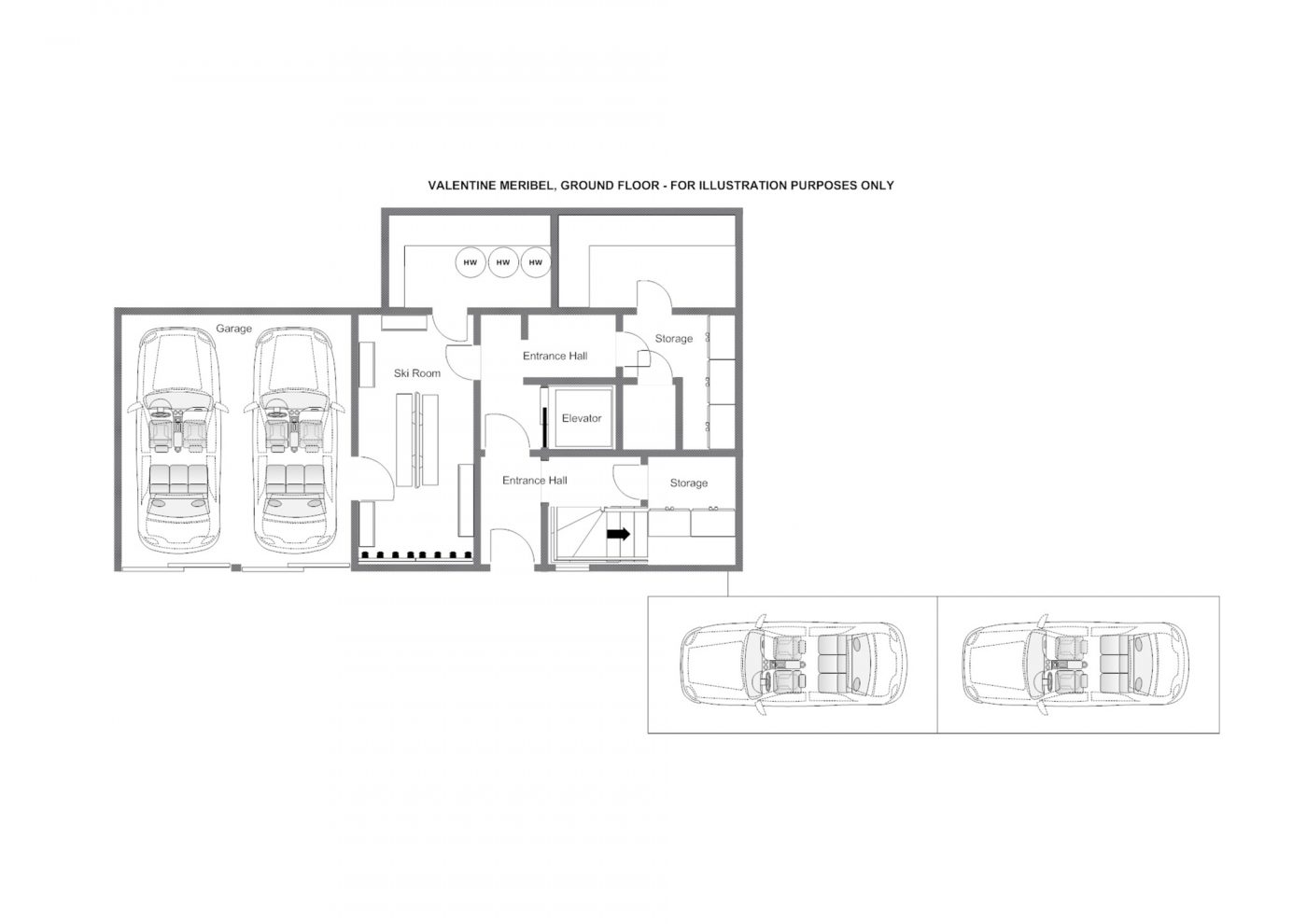 Chalet Valentine Meribel Floor Plan 5