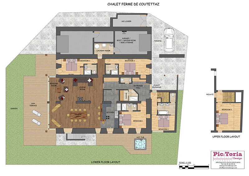 Ferme de la Coutettaz Morzine Floor Plan 1