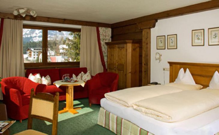 Hotel Haldenhof, Lech, Bedroom